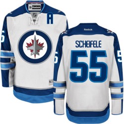 Mark Scheifele Winnipeg Jets Reebok Premier White Away Jersey