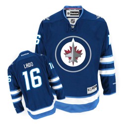 Andrew Ladd Winnipeg Jets Reebok Authentic Navy Blue Home Jersey