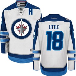 Bryan Little Winnipeg Jets Reebok Premier White Away Jersey