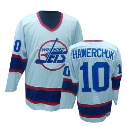 Dale Hawerchuk Winnipeg Jets CCM Premier White Throwback Jersey