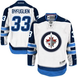 Dustin Byfuglien Winnipeg Jets Reebok Authentic White Away Jersey