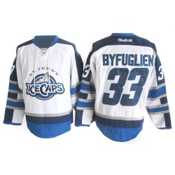 Dustin Byfuglien Winnipeg Jets Reebok Authentic White St. John's IceCaps Jersey