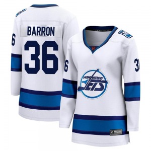 Women's Morgan Barron Winnipeg Jets Fanatics Branded Breakaway White Special Edition 2.0 Jersey