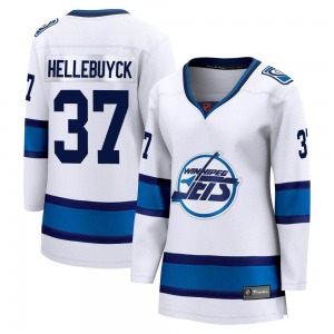 Women's Connor Hellebuyck Winnipeg Jets Fanatics Branded Breakaway White Special Edition 2.0 Jersey