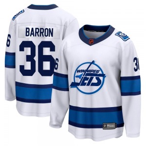 Morgan Barron Winnipeg Jets Fanatics Branded Breakaway White Special Edition 2.0 Jersey