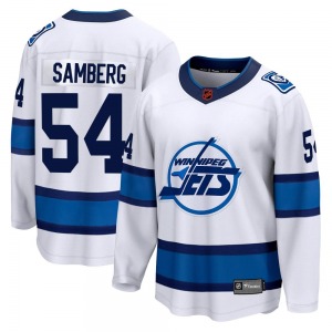 Dylan Samberg Winnipeg Jets Fanatics Branded Breakaway White Special Edition 2.0 Jersey