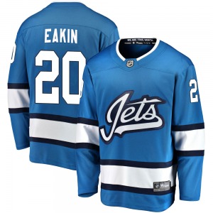 Cody Eakin Winnipeg Jets Fanatics Branded Breakaway Blue ized Alternate Jersey