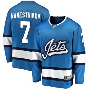 Vladislav Namestnikov Winnipeg Jets Fanatics Branded Breakaway Blue Alternate Jersey
