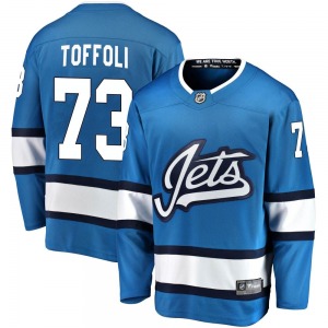 Tyler Toffoli Winnipeg Jets Fanatics Branded Breakaway Blue Alternate Jersey