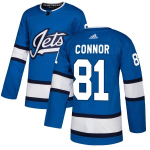 Kyle Connor Winnipeg Jets Adidas Authentic Blue Alternate Jersey