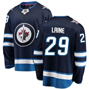 Patrik Laine Winnipeg Jets Fanatics Branded Breakaway Blue Home Jersey
