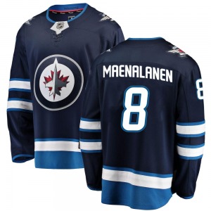 Saku Maenalanen Winnipeg Jets Fanatics Branded Breakaway Blue Home Jersey