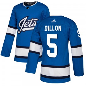 Youth Brenden Dillon Winnipeg Jets Adidas Authentic Blue Alternate Jersey