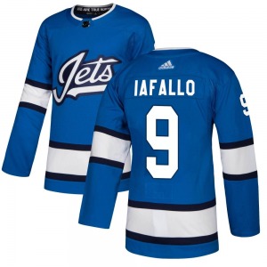 Youth Alex Iafallo Winnipeg Jets Adidas Authentic Blue Alternate Jersey