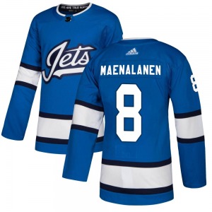 Youth Saku Maenalanen Winnipeg Jets Adidas Authentic Blue Alternate Jersey