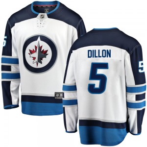 Youth Brenden Dillon Winnipeg Jets Fanatics Branded Breakaway White Away Jersey