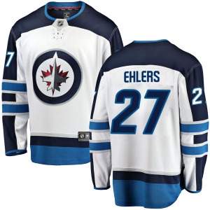 Youth Nikolaj Ehlers Winnipeg Jets Fanatics Branded Breakaway White Away Jersey