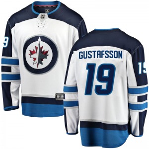 Youth David Gustafsson Winnipeg Jets Fanatics Branded Breakaway White Away Jersey