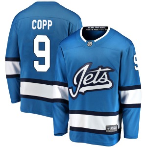 Youth Andrew Copp Winnipeg Jets Fanatics Branded Breakaway Blue Alternate Jersey