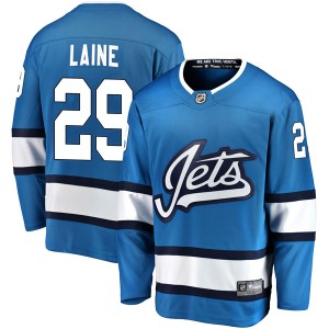 Youth Patrik Laine Winnipeg Jets Fanatics Branded Breakaway Blue Alternate Jersey