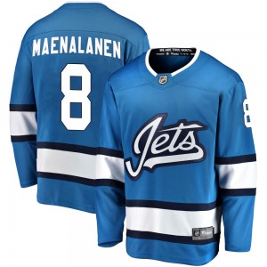 Youth Saku Maenalanen Winnipeg Jets Fanatics Branded Breakaway Blue Alternate Jersey