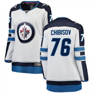 Women's Andrei Chibisov Winnipeg Jets Fanatics Branded Breakaway White Away Jersey