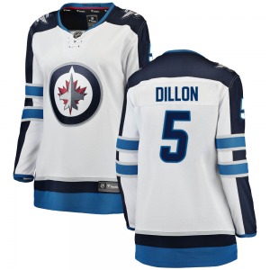 Women's Brenden Dillon Winnipeg Jets Fanatics Branded Breakaway White Away Jersey