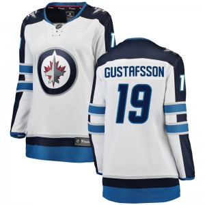 Women's David Gustafsson Winnipeg Jets Fanatics Branded Breakaway White Away Jersey