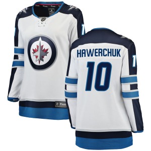 Women's Dale Hawerchuk Winnipeg Jets Fanatics Branded Breakaway White Away Jersey