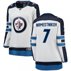 Women's Vladislav Namestnikov Winnipeg Jets Fanatics Branded Breakaway White Away Jersey