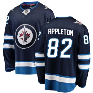 Youth Mason Appleton Winnipeg Jets Fanatics Branded Breakaway Blue Home Jersey