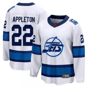 Youth Mason Appleton Winnipeg Jets Fanatics Branded Breakaway White Special Edition 2.0 Jersey