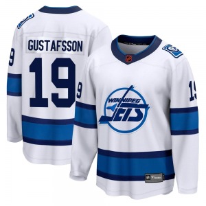 Youth David Gustafsson Winnipeg Jets Fanatics Branded Breakaway White Special Edition 2.0 Jersey