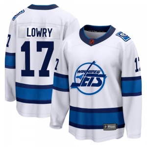 Youth Adam Lowry Winnipeg Jets Fanatics Branded Breakaway White Special Edition 2.0 Jersey