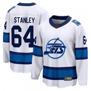 Youth Logan Stanley Winnipeg Jets Fanatics Branded Breakaway White Special Edition 2.0 Jersey