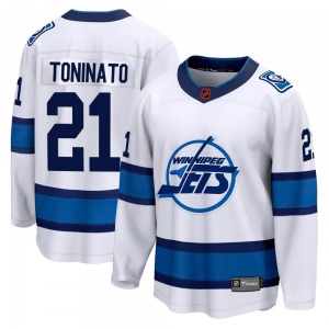 Youth Dominic Toninato Winnipeg Jets Fanatics Branded Breakaway White Special Edition 2.0 Jersey