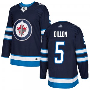 Brenden Dillon Winnipeg Jets Adidas Authentic Navy Home Jersey