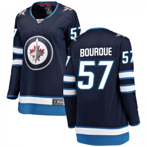 Women's Gabriel Bourque Winnipeg Jets Fanatics Branded Breakaway Blue Home Jersey