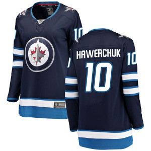 Women's Dale Hawerchuk Winnipeg Jets Fanatics Branded Breakaway Blue Home Jersey