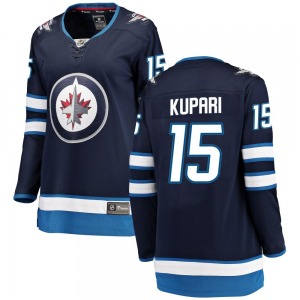 Women's Rasmus Kupari Winnipeg Jets Fanatics Branded Breakaway Blue Home Jersey