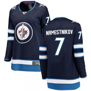 Women's Vladislav Namestnikov Winnipeg Jets Fanatics Branded Breakaway Blue Home Jersey