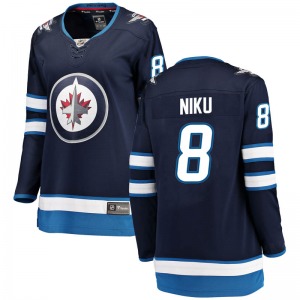 Women's Sami Niku Winnipeg Jets Fanatics Branded Breakaway Blue Home Jersey