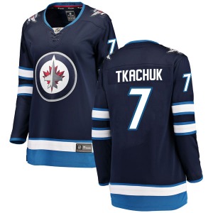 Women's Keith Tkachuk Winnipeg Jets Fanatics Branded Breakaway Blue Home Jersey