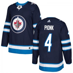 Youth Neal Pionk Winnipeg Jets Adidas Authentic Navy Home Jersey