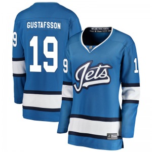 Women's David Gustafsson Winnipeg Jets Fanatics Branded Breakaway Blue Alternate Jersey