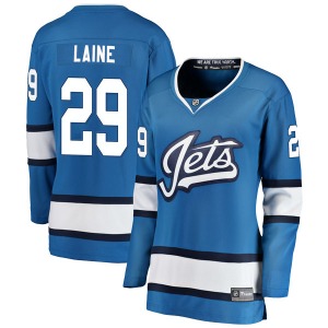 Women's Patrik Laine Winnipeg Jets Fanatics Branded Breakaway Blue Alternate Jersey