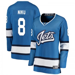 Women's Sami Niku Winnipeg Jets Fanatics Branded Breakaway Blue Alternate Jersey