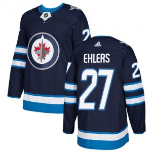 Youth Nikolaj Ehlers Winnipeg Jets Adidas Authentic Navy Blue Home Jersey