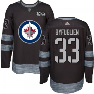 Dustin Byfuglien Winnipeg Jets Authentic Black 1917-2017 100th Anniversary Jersey