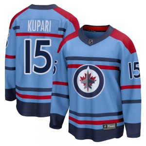 Rasmus Kupari Winnipeg Jets Fanatics Branded Breakaway Light Blue Anniversary Jersey